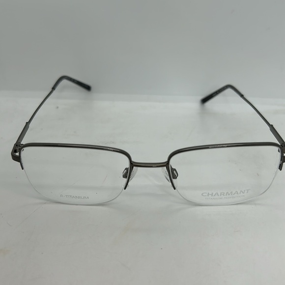 Charmant Titanium Perfection Eyeglasses Frames CH 29101 51-18-145. Gray. NWT - Picture 2 of 6